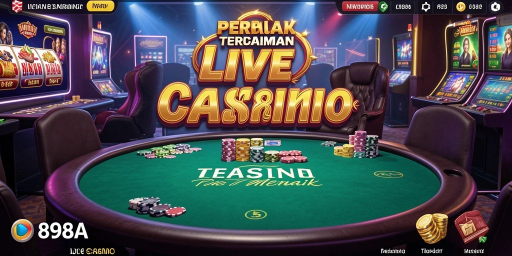 Screenshot tampilan gameplay menarik dari 898A Live Casino.