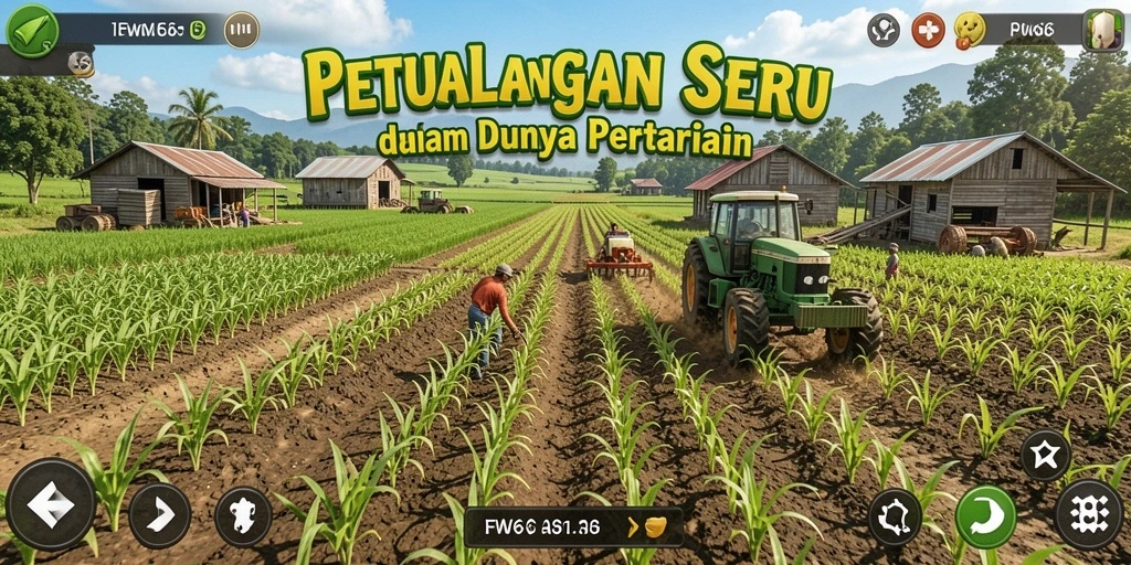Tampilan menarik dari gameplay FW66 dalam dunia pertanian.