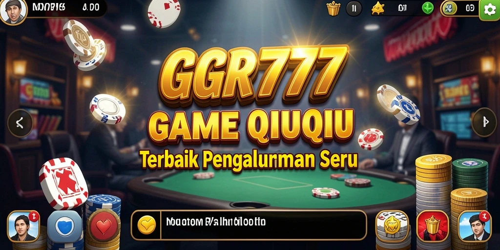 Gameplay seru di GGR7777 dengan kartu QiuQiu.