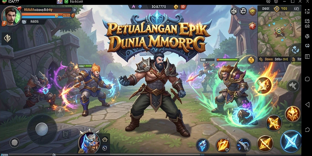Screenshot gameplay IDA777 menampilkan pertempuran seru dan grafis menawan.