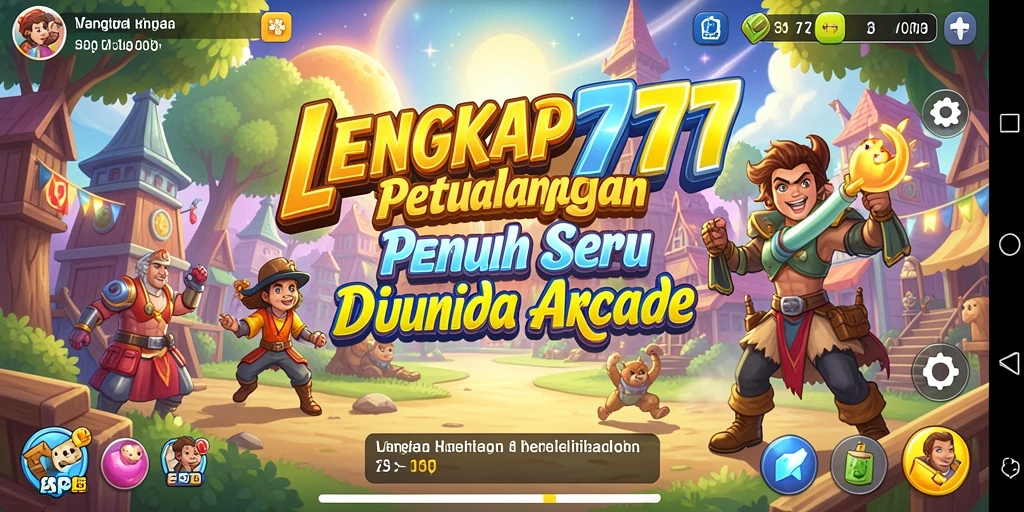 Tampilan gameplay seru di LENGKAP777 dengan grafis menarik.