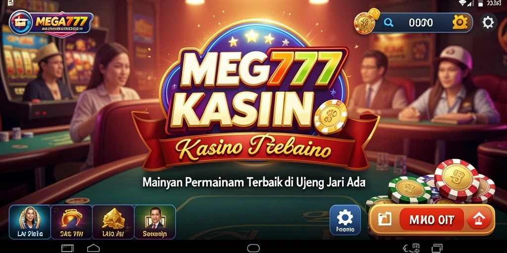 Menampilkan gameplay seru dari MEGA777 dengan grafis menarik.