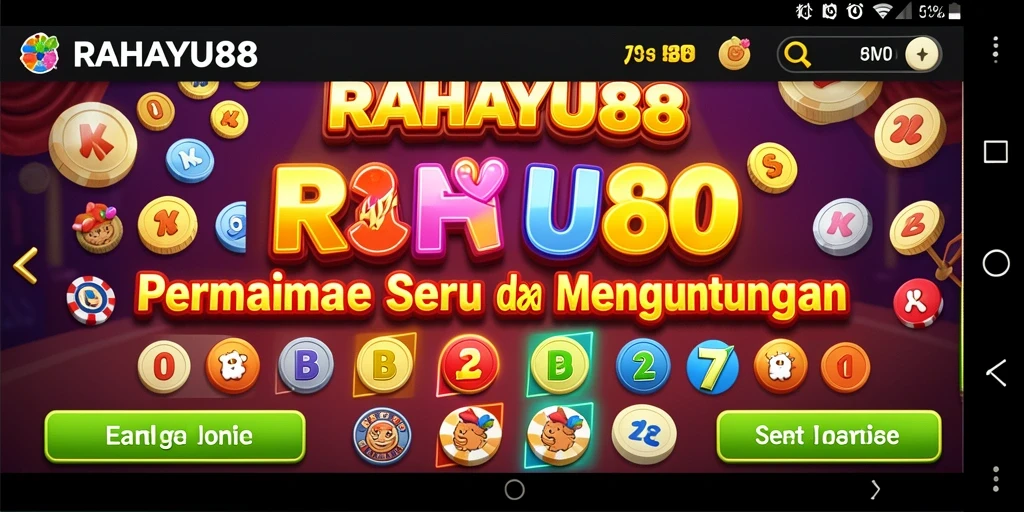 Tangkapan layar utama RAHAYU88 menampilkan pengalaman bermain Bingo yang seru.