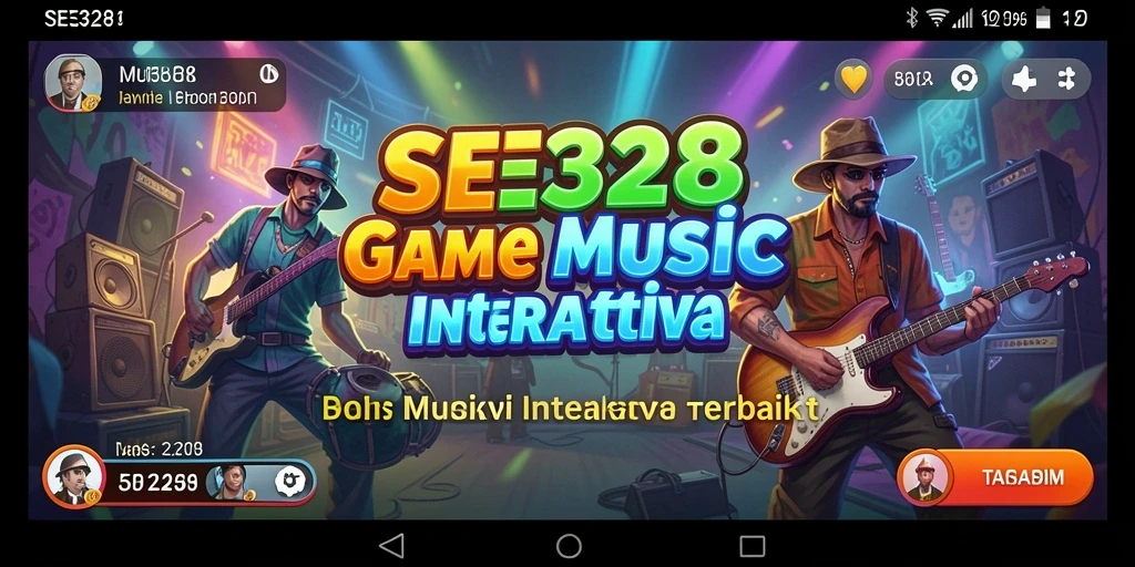 Tampilan gameplay SE328 yang seru dengan alunan musik.